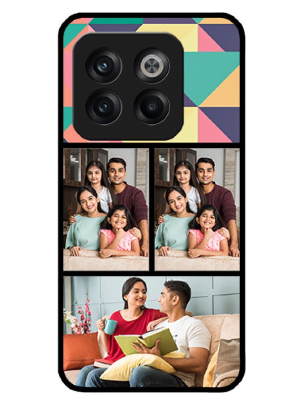 Custom OnePlus 10T 5G Custom Glass Phone Case - Bulk Pic Upload Design