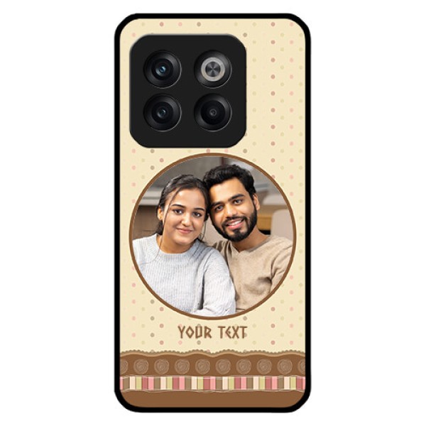OnePlus 10T 5G Custom Glass Mobile Case - Brown Dotted Mobile Case Design OnePlus 10T 5G Custom Glass Mobile Case - Brown Dotted Mobile Case Design