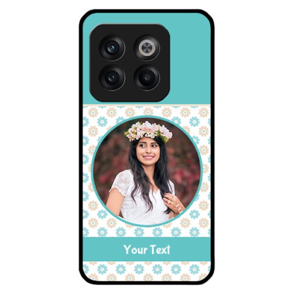 OnePlus 10T 5G Custom Glass Mobile Case - Beautiful Flowers Design