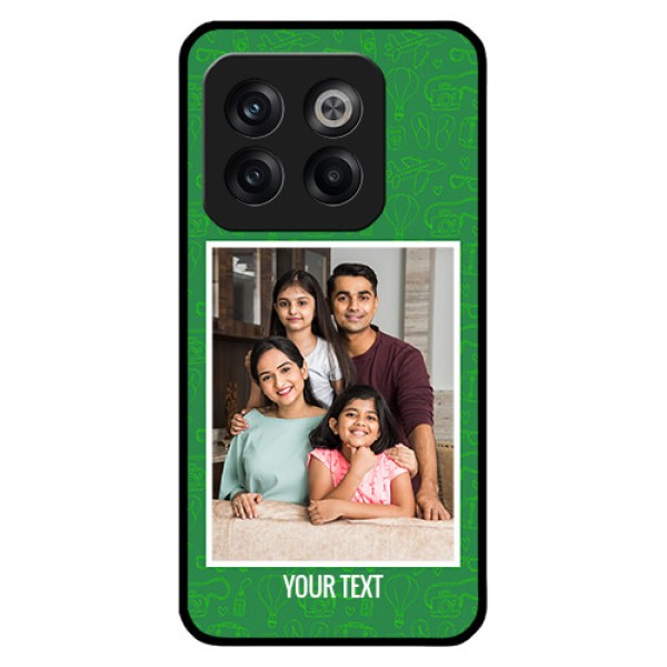 OnePlus 10T 5G Personalized Glass Phone Case - Picture Upload Design