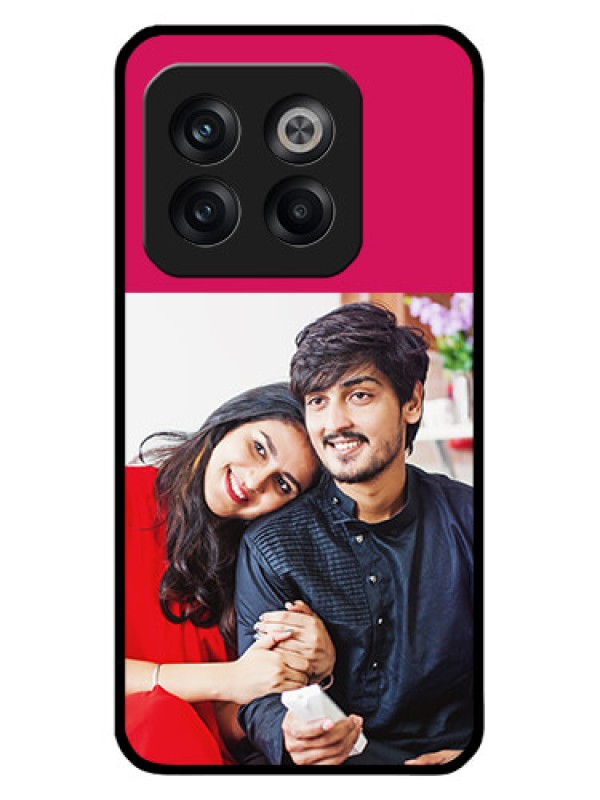 Custom OnePlus 10T 5G Custom Glass Mobile Case - Anniversary Cover Design