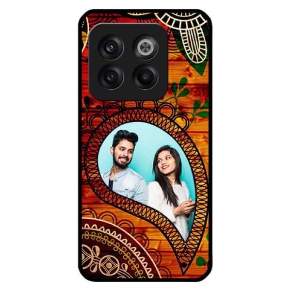OnePlus 10T 5G Personalized Glass Phone Case - Abstract Colorful Design