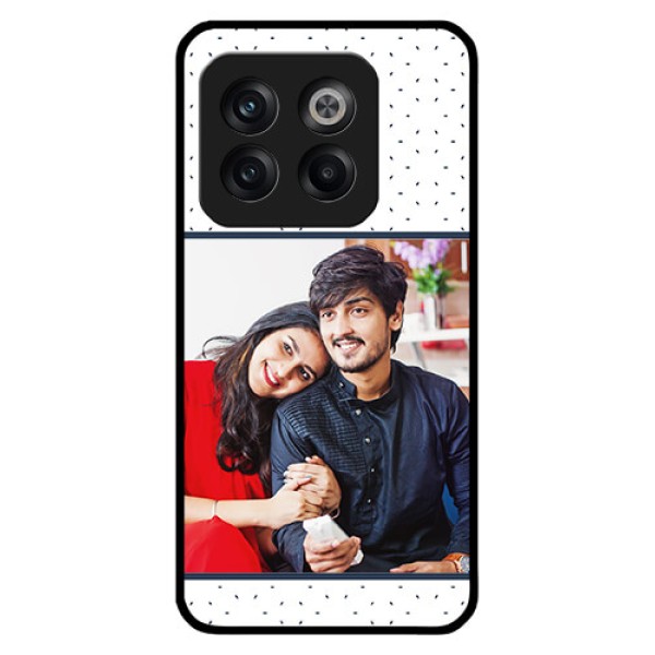 OnePlus 10T 5G Personalized Glass Phone Case - Premium Dot Design