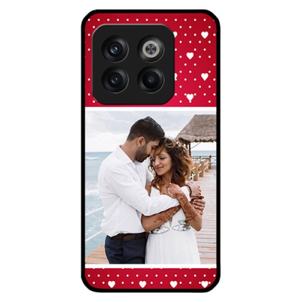 OnePlus 10T 5G Photo Printing on Glass Case - Hearts Mobile Case Design OnePlus 10T 5G Photo Printing on Glass Case - Hearts Mobile Case Design