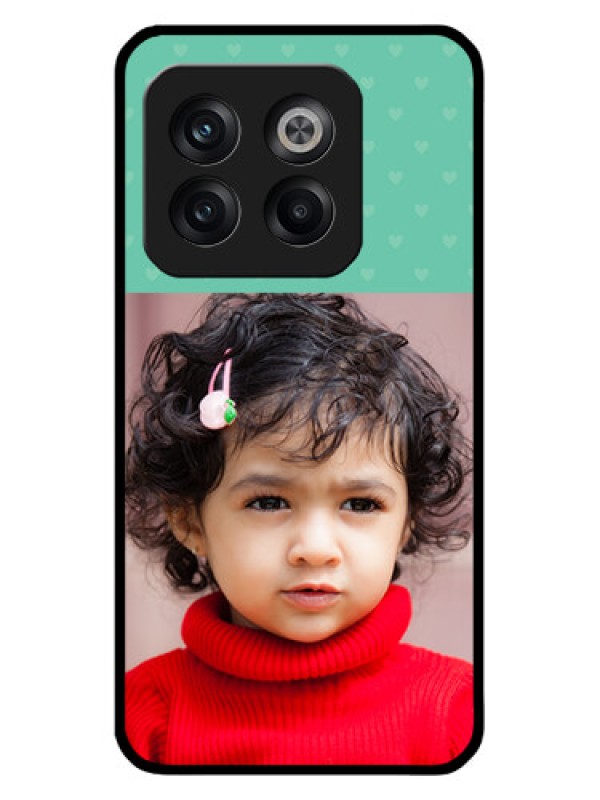 Custom OnePlus 10T 5G Custom Glass Phone Case - Lovers Picture Design