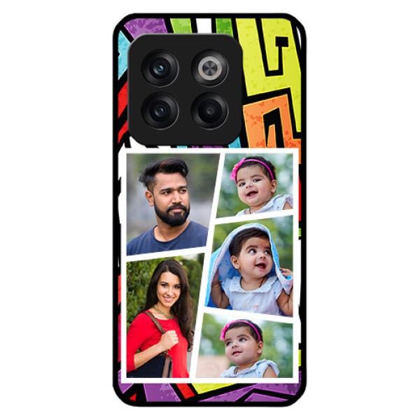 OnePlus 10T 5G Custom Glass Phone Case - Graffiti pattern Design OnePlus 10T 5G Custom Glass Phone Case - Graffiti pattern Design