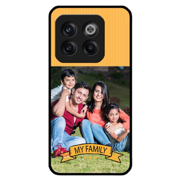 OnePlus 10T 5G Custom Glass Phone Case - My Family Design