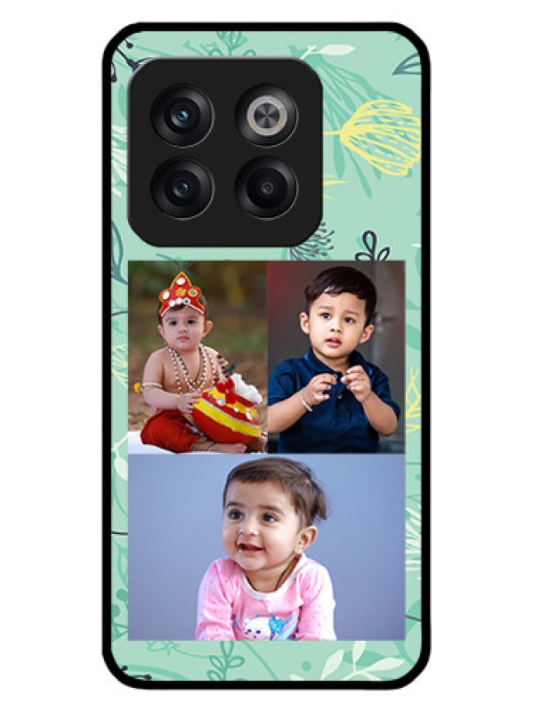 Custom OnePlus 10T 5G Photo Printing on Glass Case - Forever Family Design