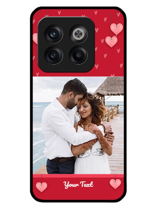 Custom OnePlus 10T 5G Custom Glass Phone Case - Valentines Day Design