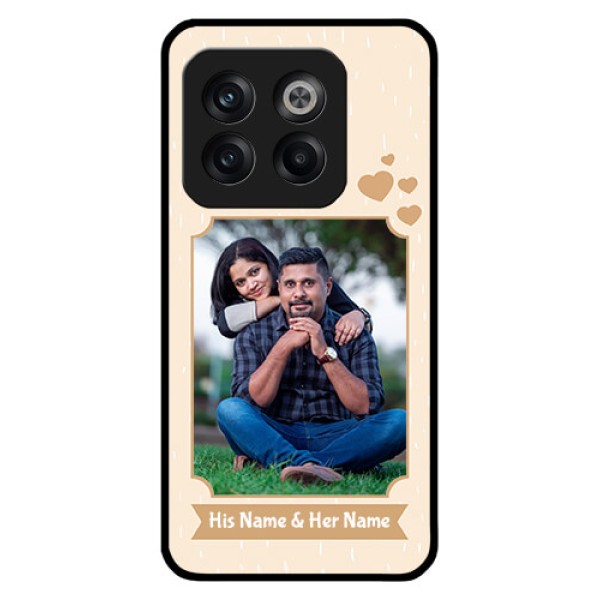 OnePlus 10T 5G Custom Glass Phone Case - with confetti love design OnePlus 10T 5G Custom Glass Phone Case - with confetti love design