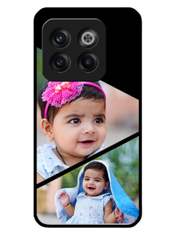 Custom OnePlus 10T 5G Custom Glass Phone Case - Semi Cut Design