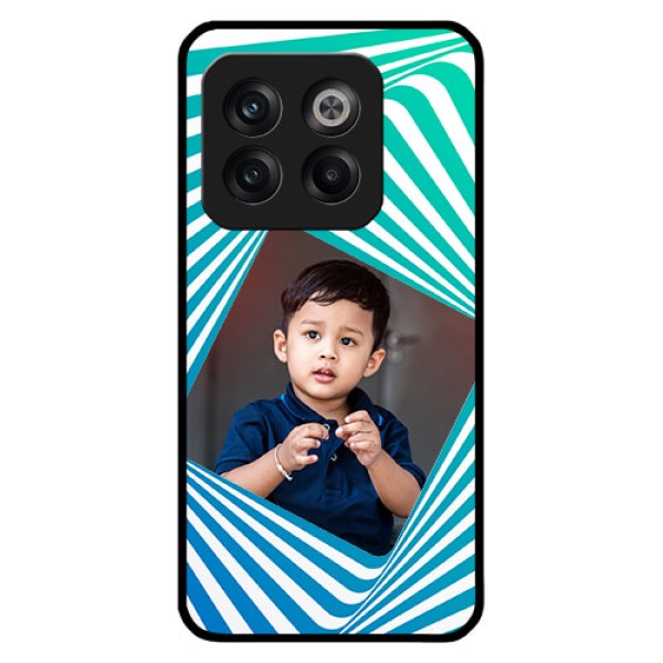 OnePlus 10T 5G Personalized Glass Phone Case - Abstract Spiral Design OnePlus 10T 5G Personalized Glass Phone Case - Abstract Spiral Design