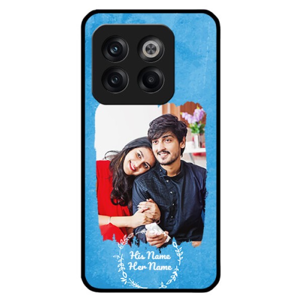 OnePlus 10T 5G Custom Glass Phone Case - Blue Color Vintage Design OnePlus 10T 5G Custom Glass Phone Case - Blue Color Vintage Design
