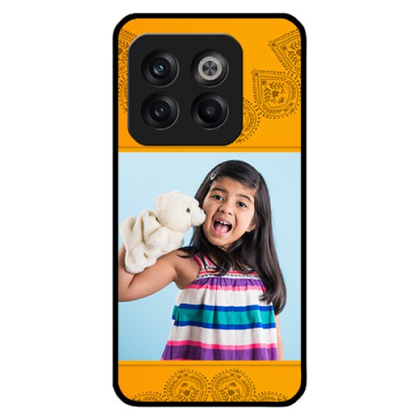 OnePlus 10T 5G Personalized Glass Phone Case - Photo Wedding Design