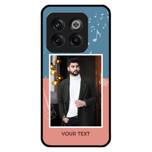 OnePlus 10T 5G Photo Printing on Glass Case - with Color Musical Note Design OnePlus 10T 5G Photo Printing on Glass Case - with Color Musical Note Design