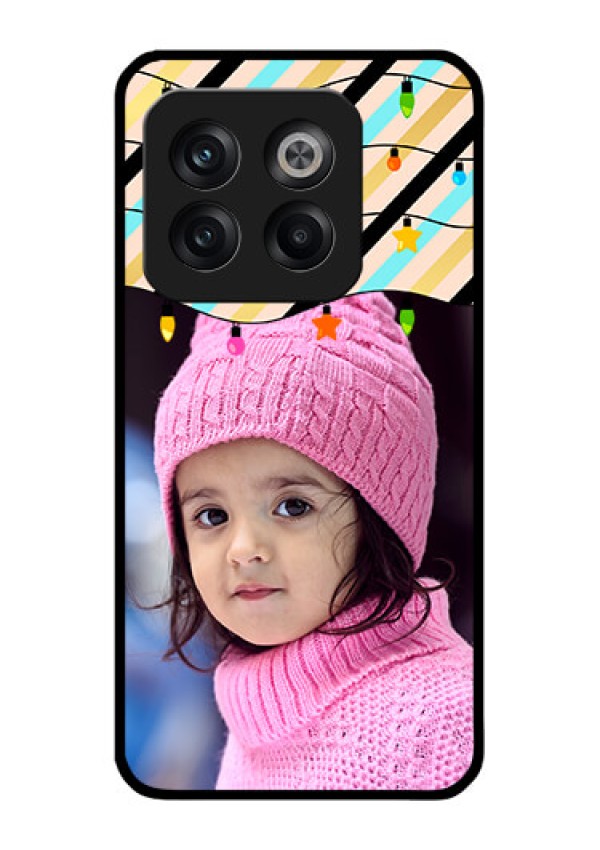 OnePlus 10T 5G Custom Glass Mobile Case - Lights Hanging Design