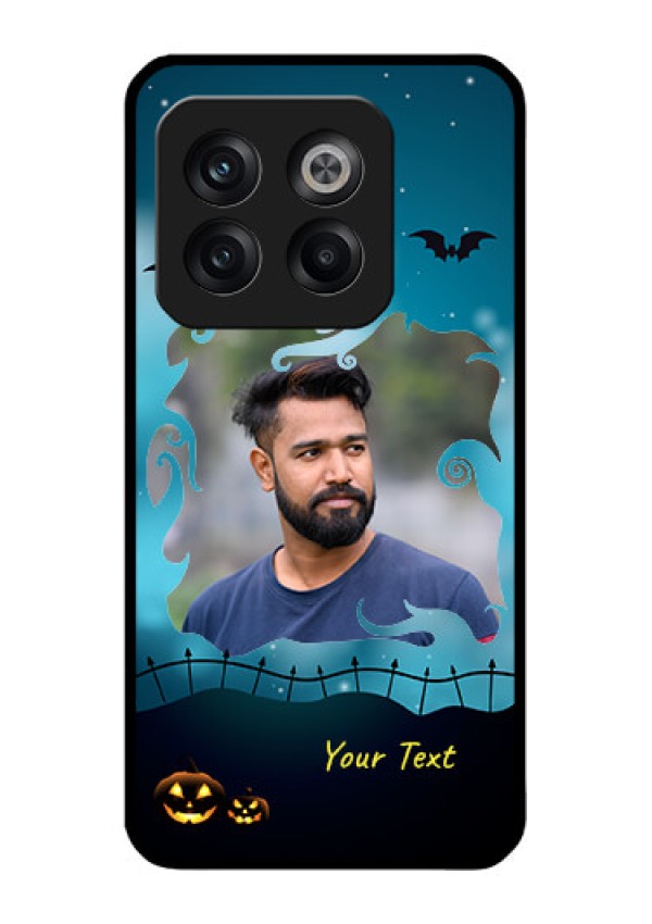 OnePlus 10T 5G Custom Glass Phone Case - Halloween frame design