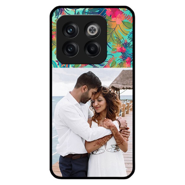 OnePlus 10T 5G Photo Printing on Glass Case - Watercolor Floral Design OnePlus 10T 5G Photo Printing on Glass Case - Watercolor Floral Design