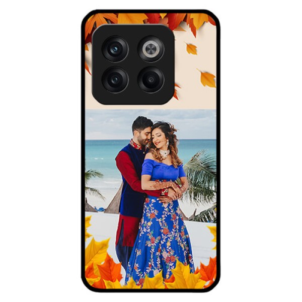 OnePlus 10T 5G Photo Printing on Glass Case - Autumn Maple Leaves Design OnePlus 10T 5G Photo Printing on Glass Case - Autumn Maple Leaves Design