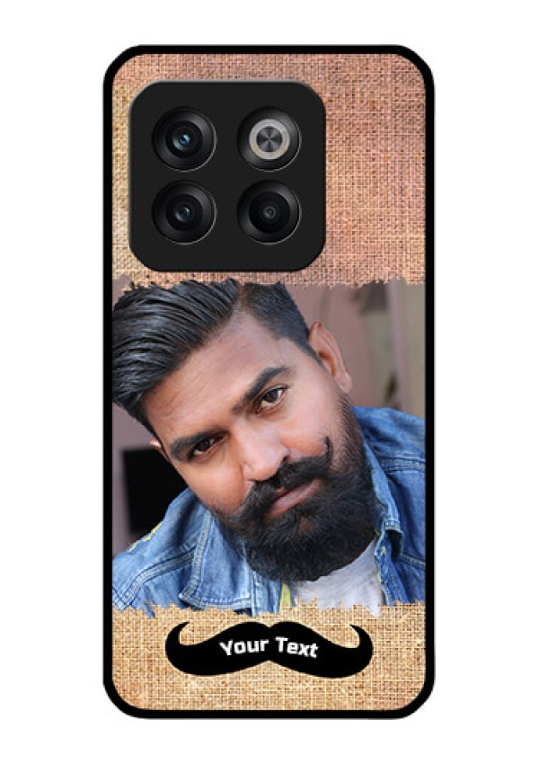 OnePlus 10T 5G Personalized Glass Phone Case - with Texture Design