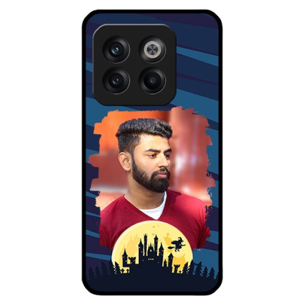 OnePlus 10T 5G Photo Printing on Glass Case - Halloween Witch Design