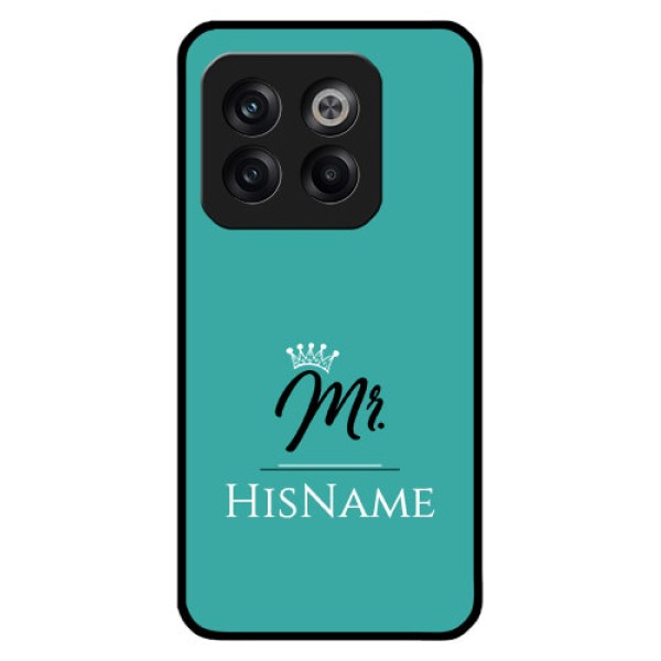 OnePlus 10T 5G Custom Glass Phone Case Mr with Name