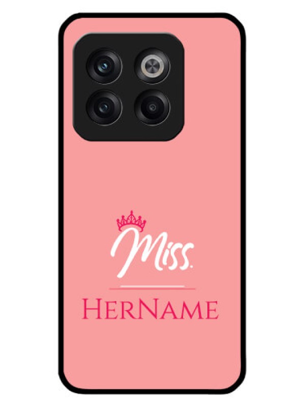 Custom OnePlus 10T 5G Custom Glass Phone Case Mrs with Name