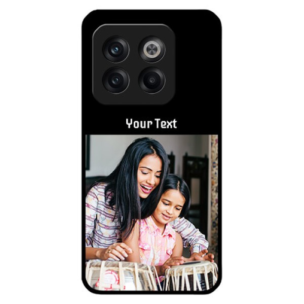 OnePlus 10T 5G Photo with Name on Glass Phone Case OnePlus 10T 5G Photo with Name on Glass Phone Case