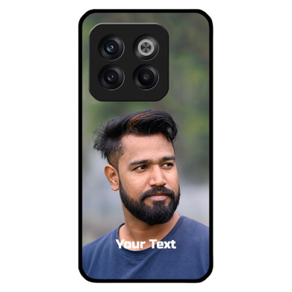 OnePlus 10T 5G Glass Mobile Cover: Photo with Text OnePlus 10T 5G Glass Mobile Cover: Photo with Text