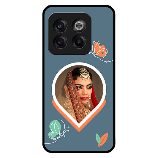 OnePlus 10T 5G Custom Glass Mobile Case - Droplet Butterflies Design OnePlus 10T 5G Custom Glass Mobile Case - Droplet Butterflies Design