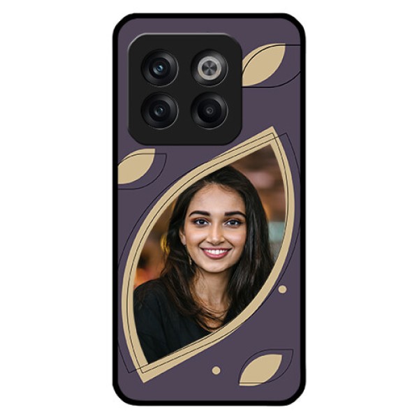 OnePlus 10T 5G Custom Glass Mobile Case - Falling Leaf Design