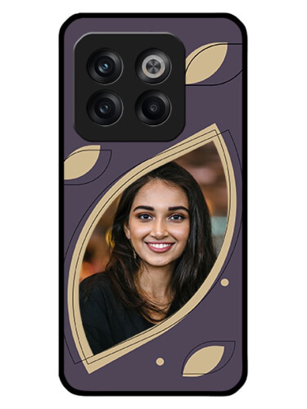 Custom OnePlus 10T 5G Custom Glass Mobile Case - Falling Leaf Design