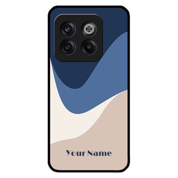 OnePlus 10T 5G Custom Glass Phone Case - Abstract Drip Art Design