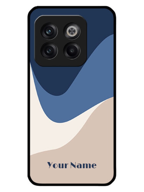 Custom OnePlus 10T 5G Custom Glass Phone Case - Abstract Drip Art Design