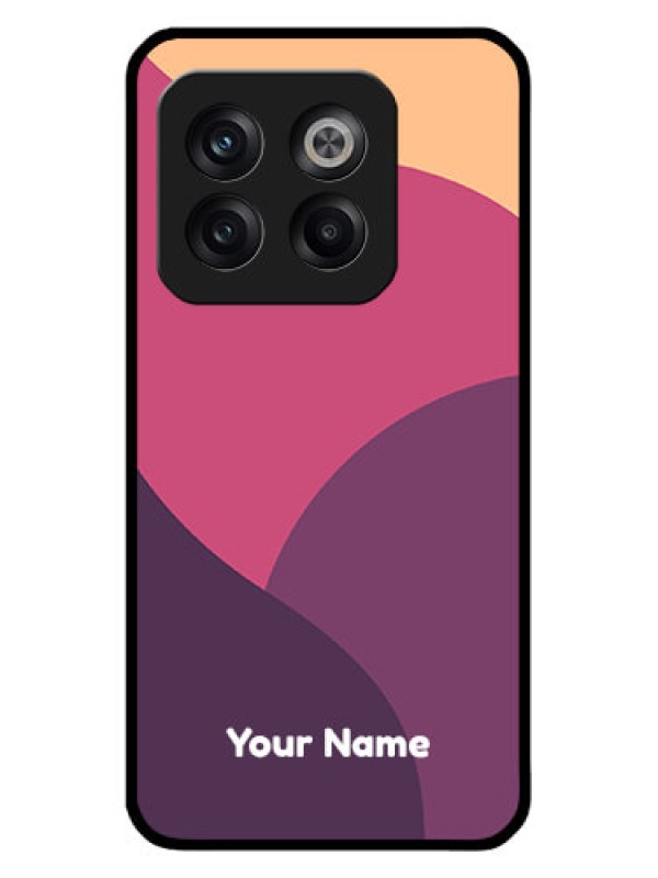 Custom OnePlus 10T 5G Custom Glass Phone Case - Mixed Multi-colour abstract art Design