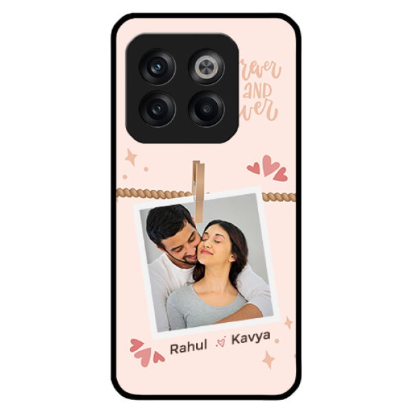 OnePlus 10T 5G Custom Glass Phone Case - Forever and ever love Design OnePlus 10T 5G Custom Glass Phone Case - Forever and ever love Design