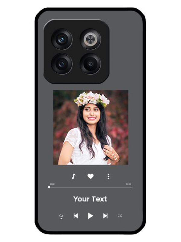 Custom OnePlus 10T 5G Custom Glass Mobile Case - Play The Music Design