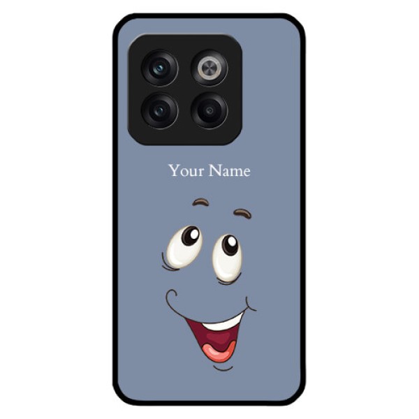 OnePlus 10T 5G Photo Printing on Glass Case - Laughing Cartoon Face Design OnePlus 10T 5G Photo Printing on Glass Case - Laughing Cartoon Face Design