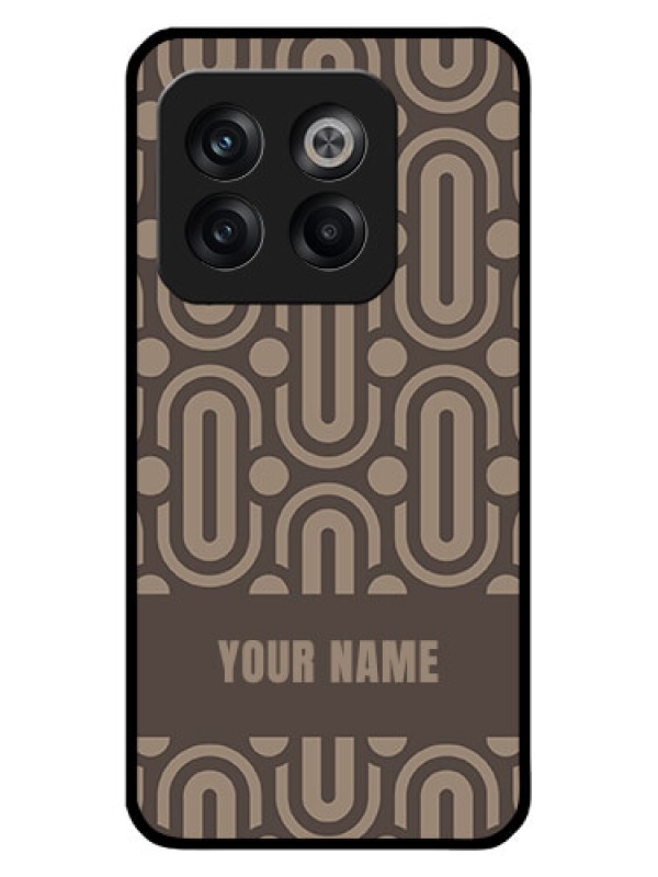 Custom OnePlus 10T 5G Custom Glass Phone Case - Captivating Zero Pattern Design