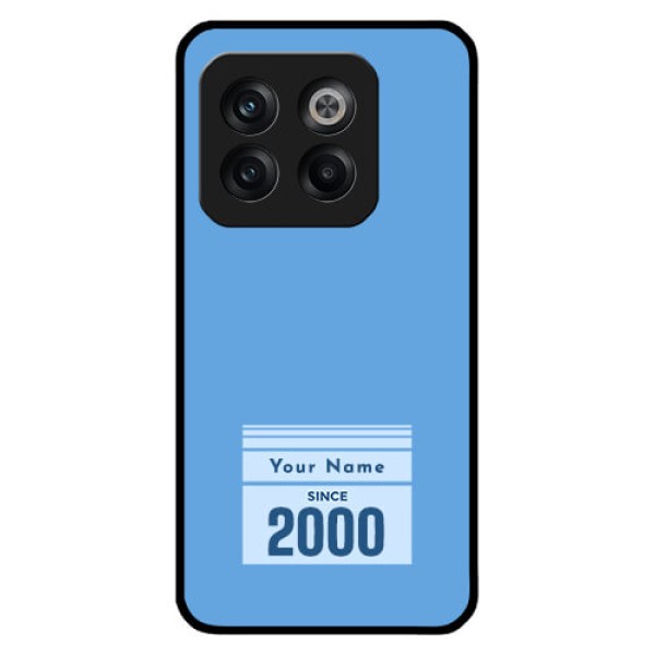 OnePlus 10T 5G Custom Glass Mobile Case - Custom Year of birth Design OnePlus 10T 5G Custom Glass Mobile Case - Custom Year of birth Design