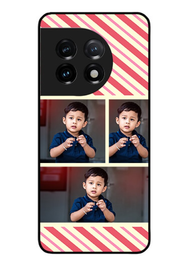 OnePlus 11 5G Personalized Glass Phone Case - Picture Upload Mobile Case Design