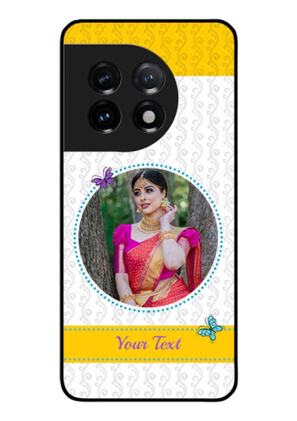 OnePlus 11 5G Custom Glass Mobile Case - Girls Premium Case Design