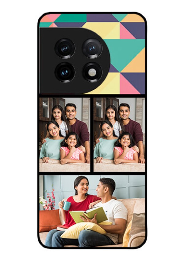 OnePlus 11 5G Custom Glass Phone Case - Bulk Pic Upload Design