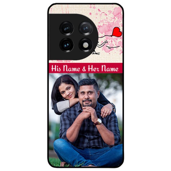 OnePlus 11 5G Photo Printing on Glass Case - You and Me Case Design OnePlus 11 5G Photo Printing on Glass Case - You and Me Case Design