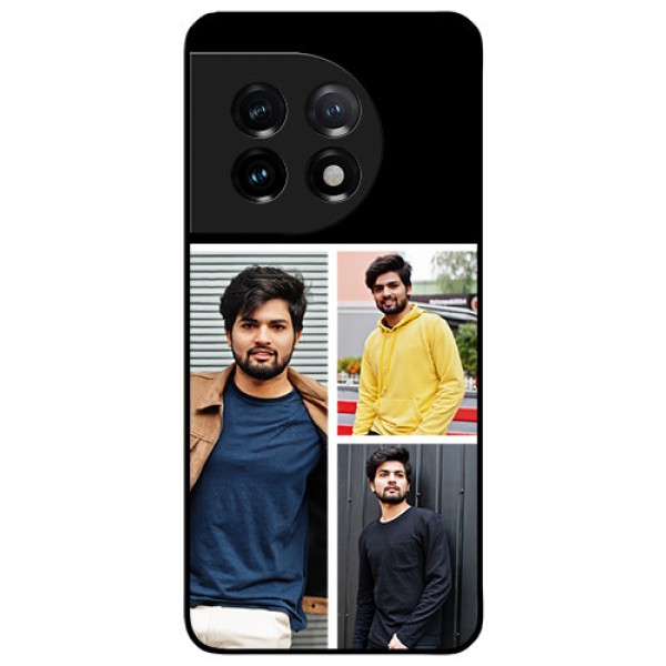OnePlus 11 5G Photo Printing on Glass Case - Upload Multiple Picture Design OnePlus 11 5G Photo Printing on Glass Case - Upload Multiple Picture Design