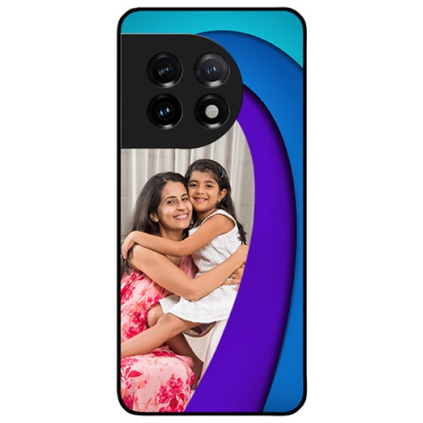 OnePlus 11 5G Photo Printing on Glass Case - Simple Pattern Design