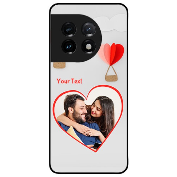 OnePlus 11 5G Custom Glass Mobile Case - Parachute Love Design OnePlus 11 5G Custom Glass Mobile Case - Parachute Love Design