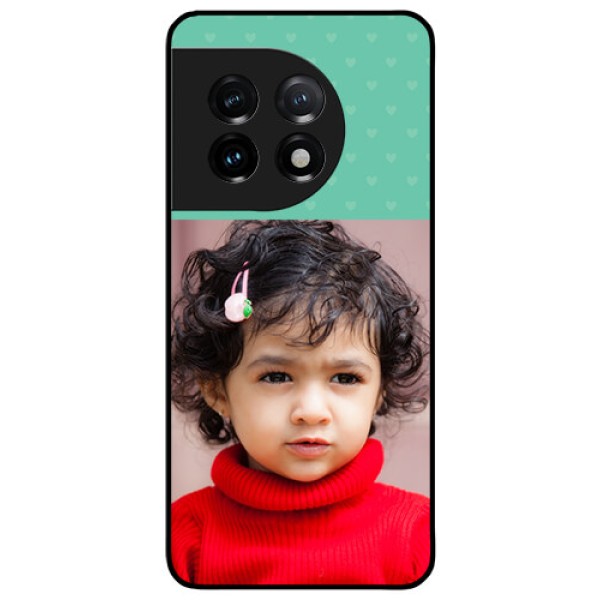 OnePlus 11 5G Custom Glass Phone Case - Lovers Picture Design