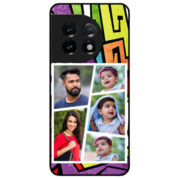 OnePlus 11 5G Custom Glass Phone Case - Graffiti pattern Design OnePlus 11 5G Custom Glass Phone Case - Graffiti pattern Design