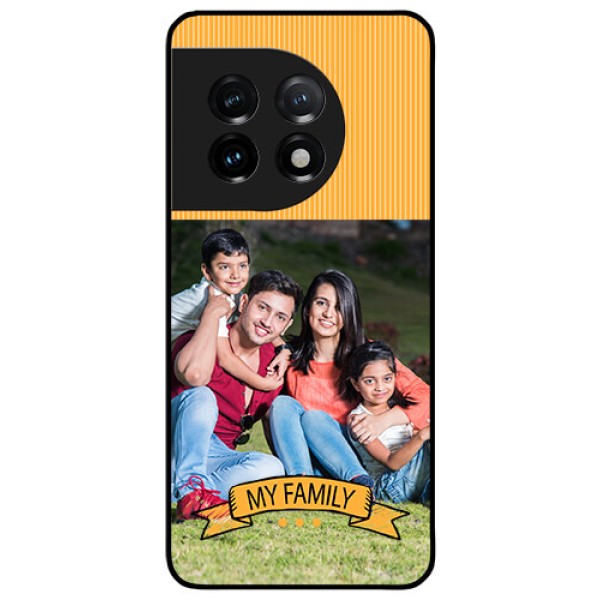 OnePlus 11 5G Custom Glass Phone Case - My Family Design